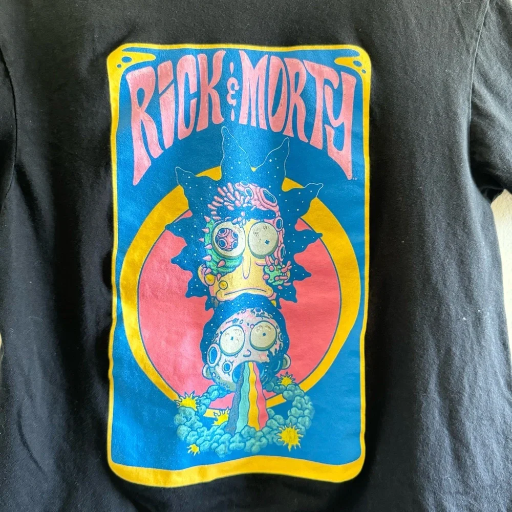 Adult Swim Rick and Morty Graphic T-Shirt Size Medium - Picture 4 of 5